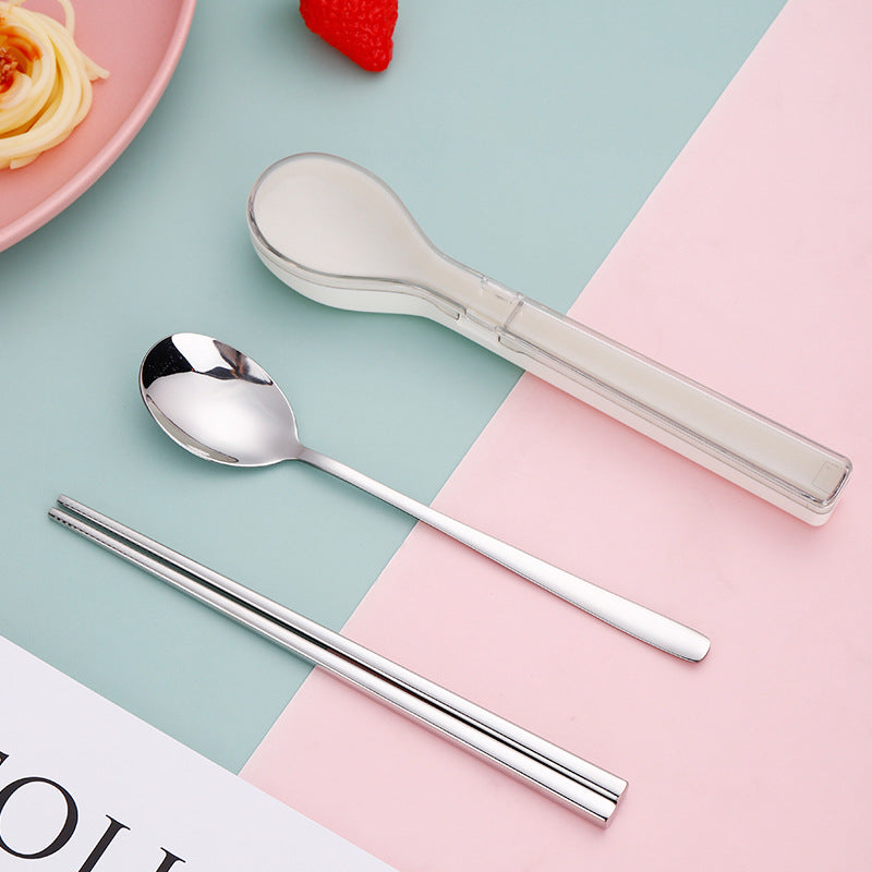 Wholesale Stainless Steel Spoon Chopsticks Set